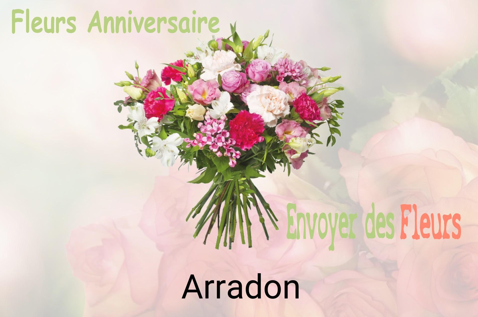 Bouquet de fleurs d’anniversaire livré à Arradon